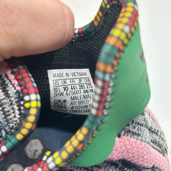 ADIDAS x PHARRELL NMD Human Race Trail Solar Pack Mother Land Sneakers Sz 10.5 - Picture 7 of 7